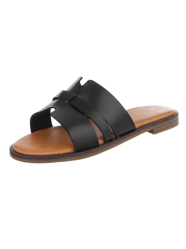 Sandale & Sandalette in Schwarz