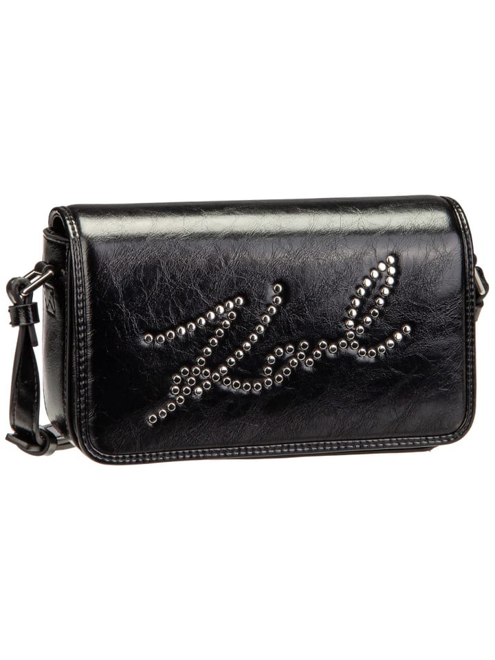 Bodybag K/Skuare Flap CB Studs in Black/Nickel