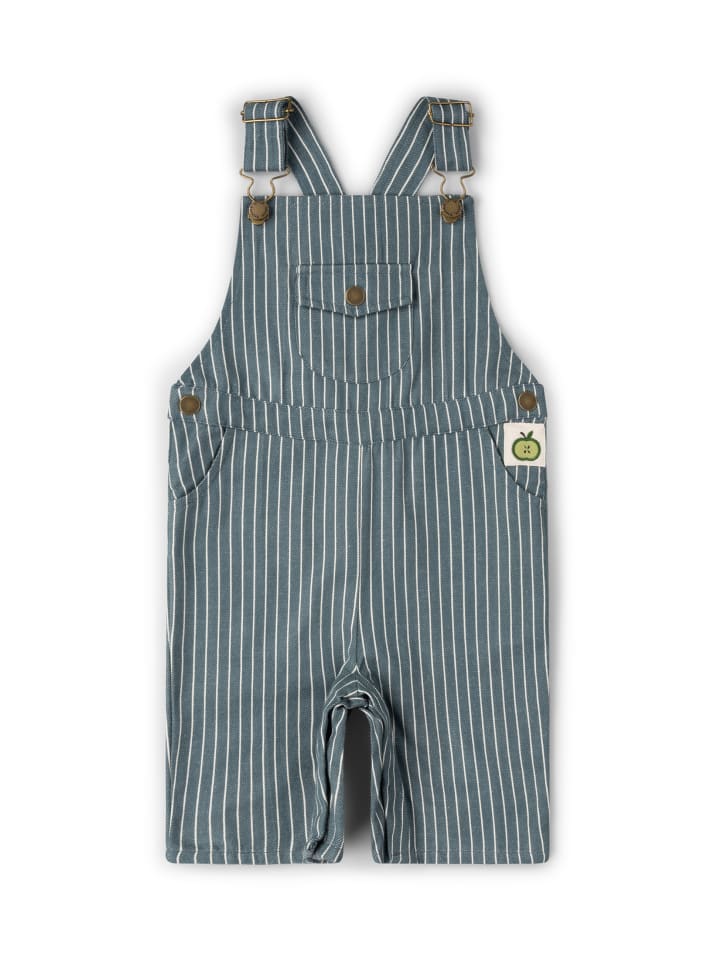 Dungaree Shorts in Navy
