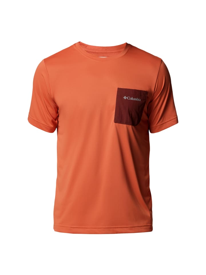 T-Shirt in Ziegel