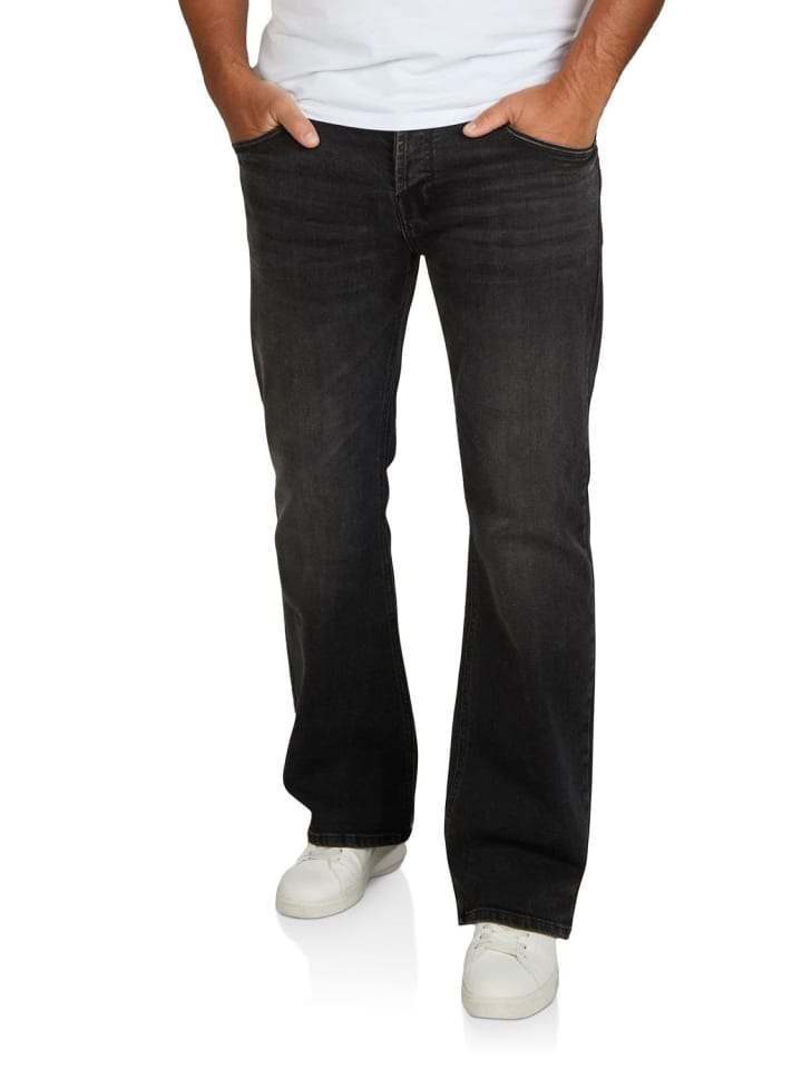 Jeans RIVAlan bootcut in Schwarz