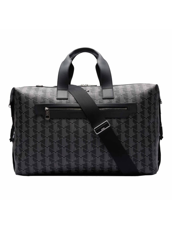Handtasche in Schwarz/Grau