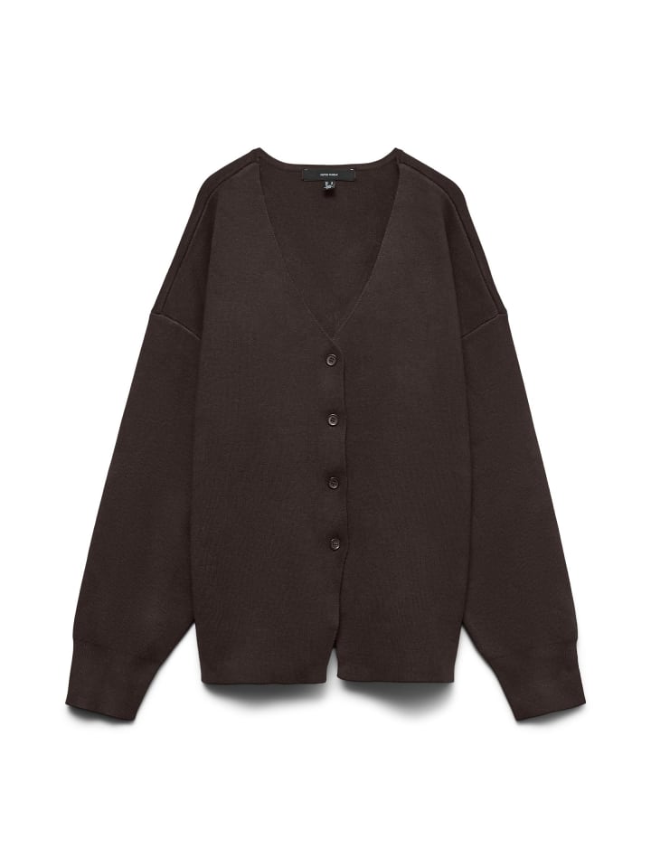 Strickjacke in Chocolate Torte