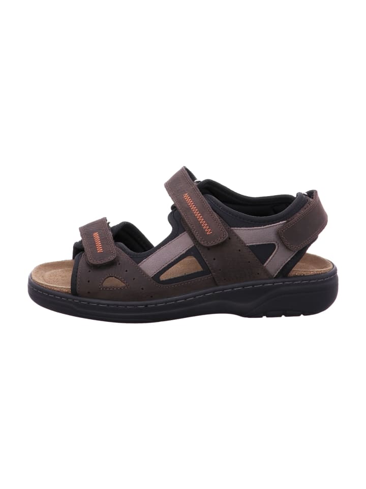Komfort Sandalen in Braun