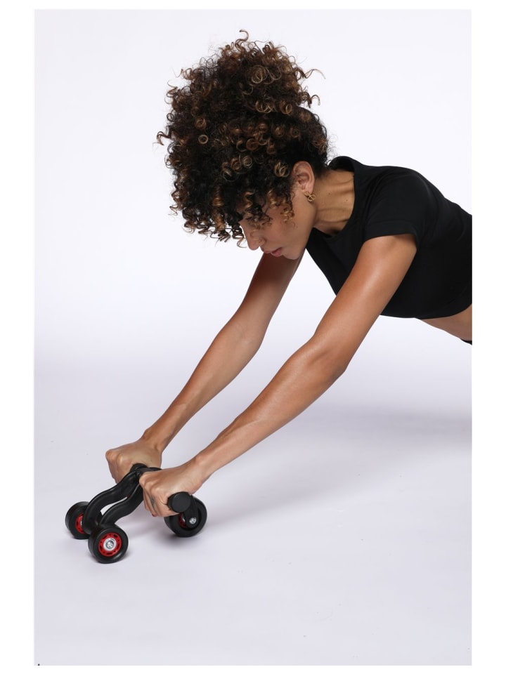 BAUCHROLLER (AB-Roller) in Schwarz