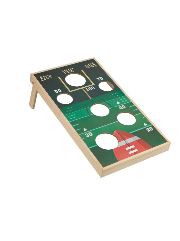 11tlg. Cornhole in Bunt - (B)29 x (H)18 x (T)58 cm