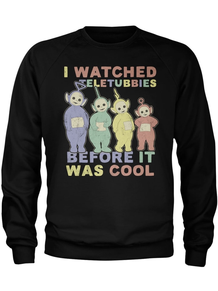 Pullover "I Watched Before It Was Cool Sweatshirt" in Schwarz