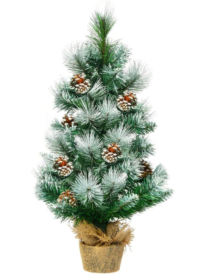 Künstlicher Mini Weihnachtsbaum in Grün