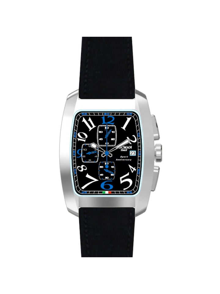 Herrenuhr "Sport Anniversary Chronograph" in Schwarz