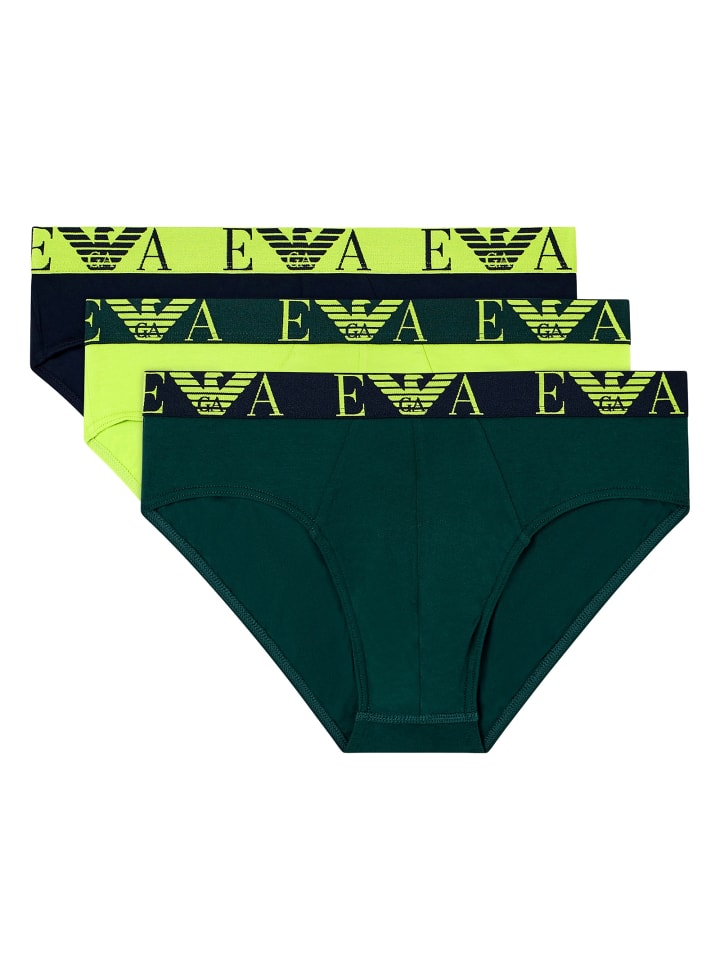 3er Pack Brief in Mehrfarbig