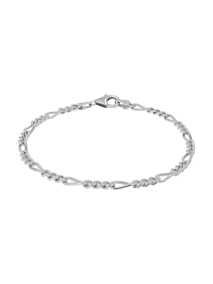 Armband Silber 925, rhodiniert in silber