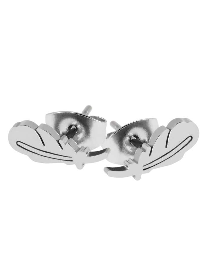 Damen Ohrringe aus Edelstahl in silber