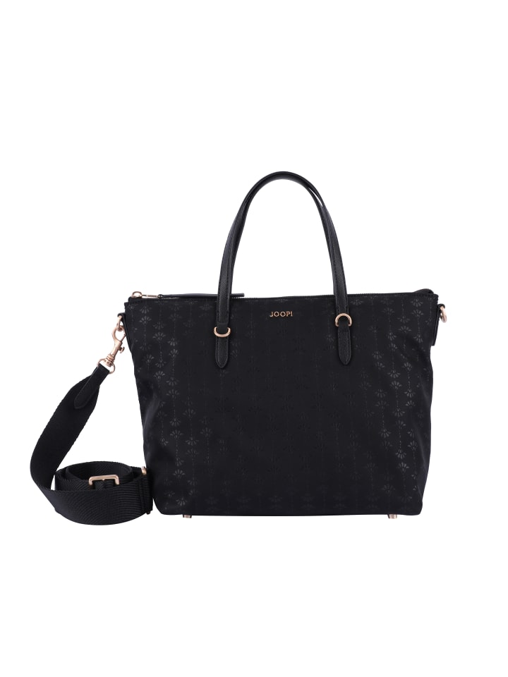Handtasche 'Collana Tessuto Helena in Schwarz 27,50 x 24,00 x 14,00 cm'
