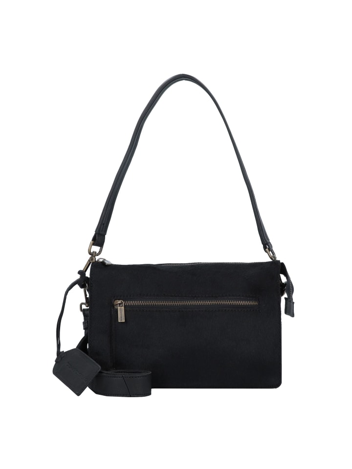 Bloomfield Umhängetasche Leder 27 cm black