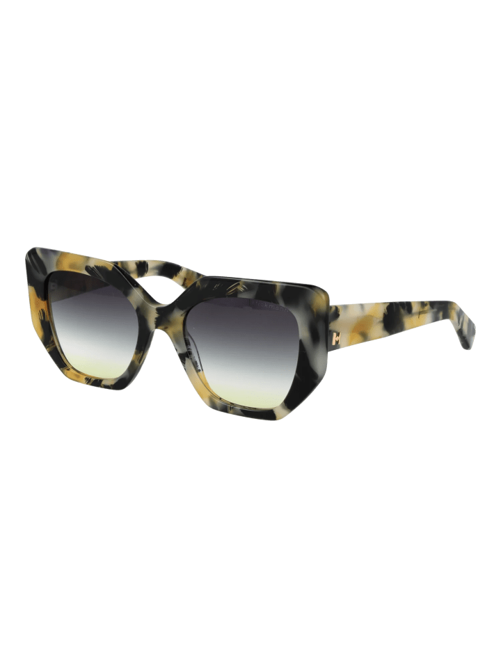 Damen Sonnenbrillen Quadrat Schwarz