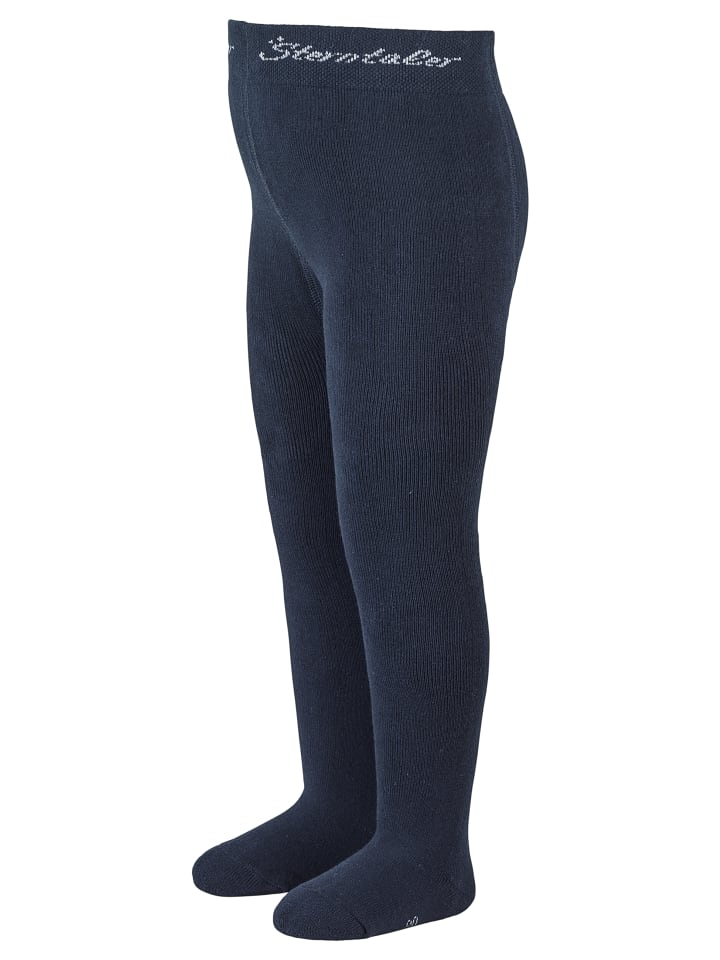 Strumpfhose uni in marineblau