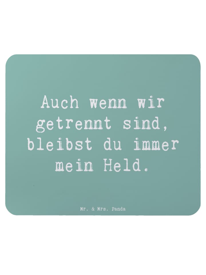 Maus Pad Spruch Trennung von den Eltern Held mi... in Meeresbrise