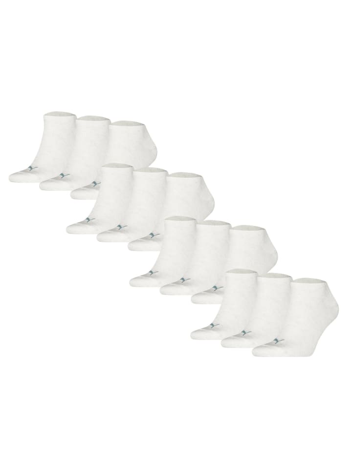 Socken 12er Pack in Weiß (Oatmeal)
