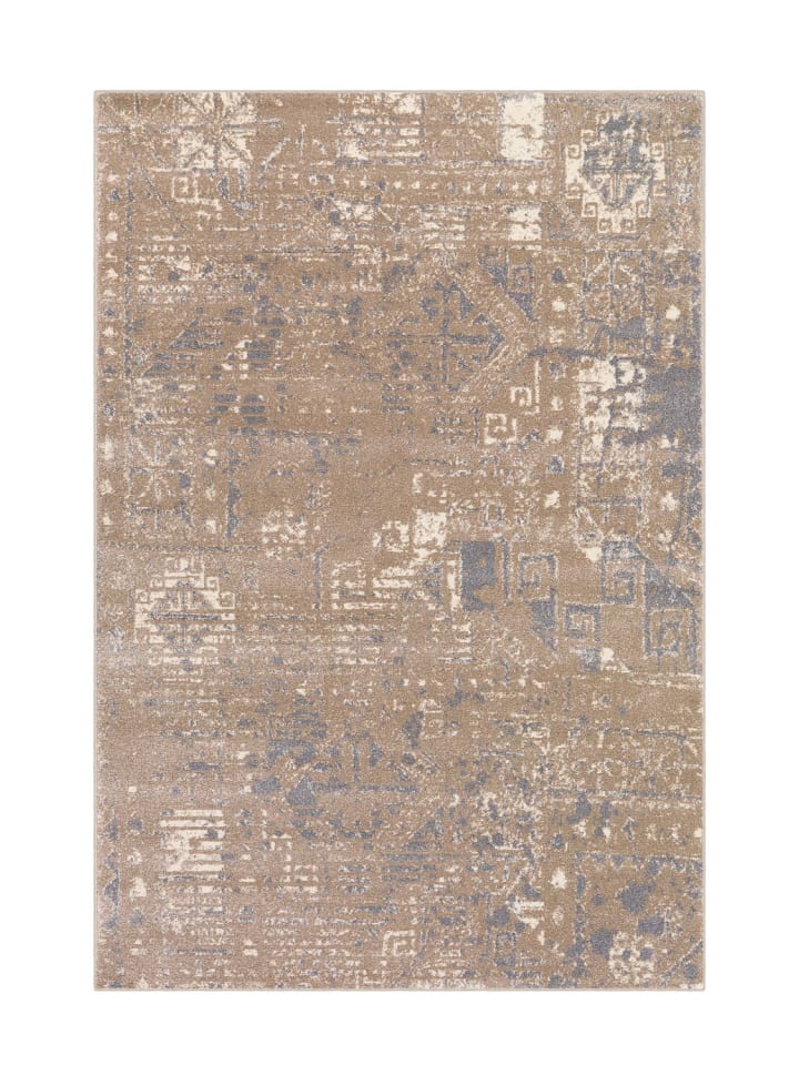 Kurzflor Teppich Maximilian 4448 in Creme