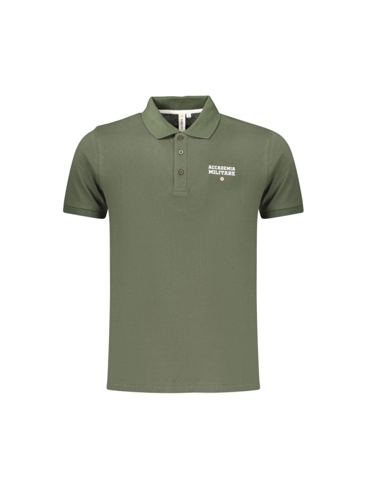 Grün Baumwolle Herren Polo