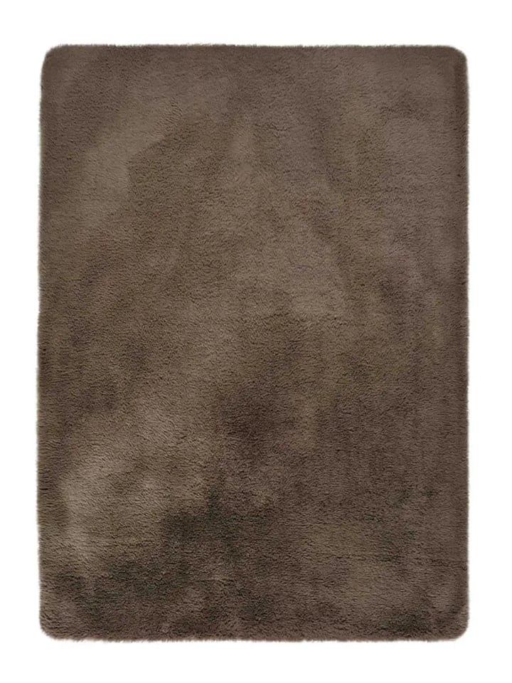 Waschbarer Hochflor-Teppich ALPACA in nerz