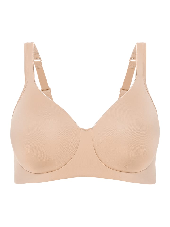 Bügelloser-BH Forever Fit Full Coverage Molded Cup in Beige