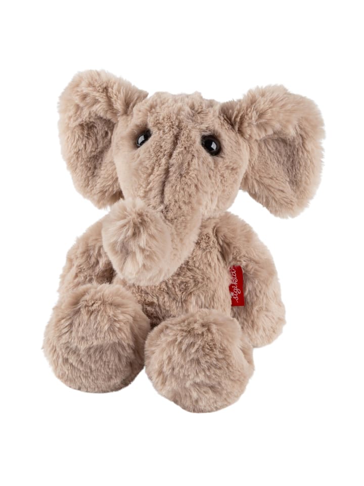 Kuscheltier Elefant Flauscherie in graubraun
