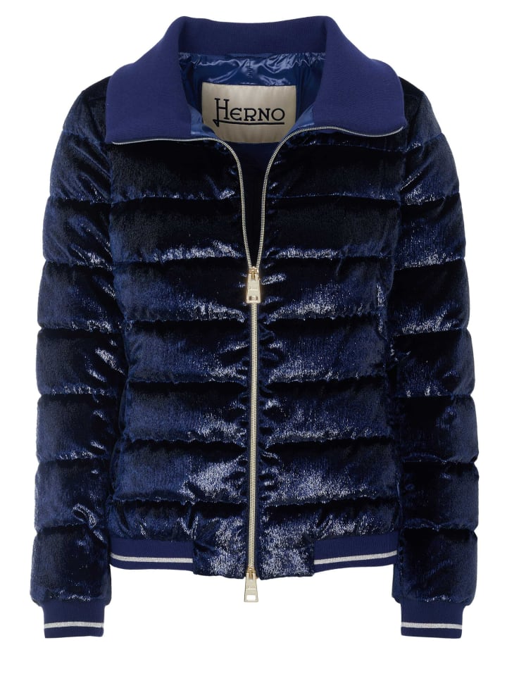 Kurzjacke für Damen in blau