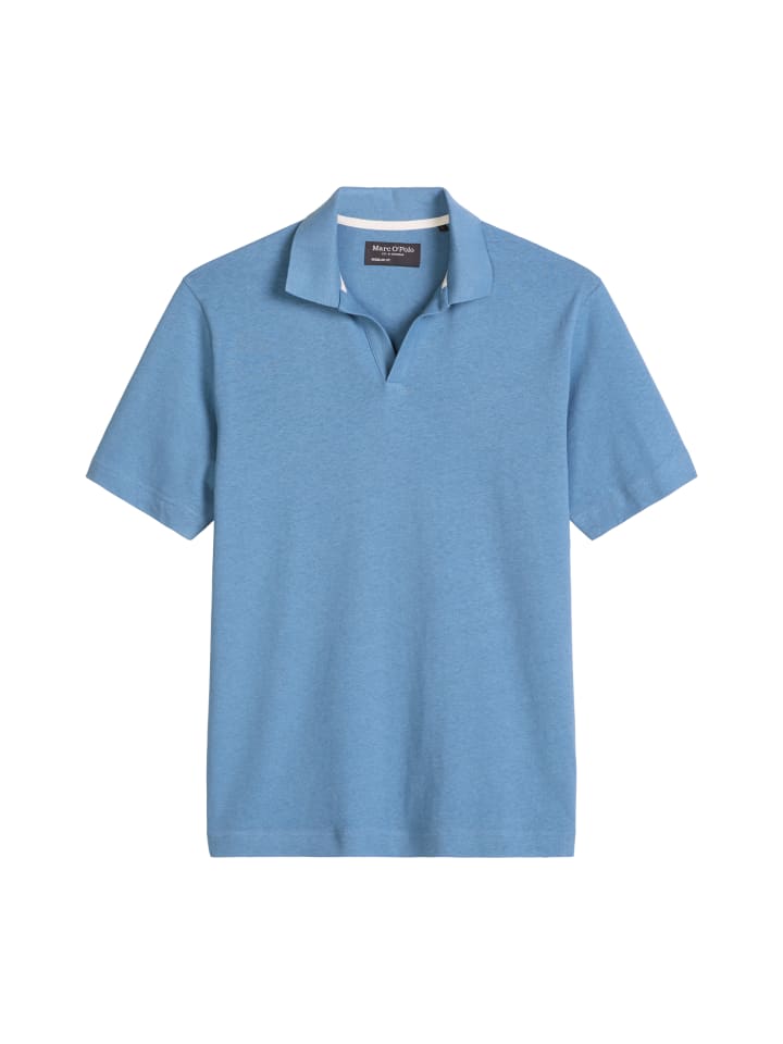 Kurzarm-Jerseyshirt regular in Provincial Blue