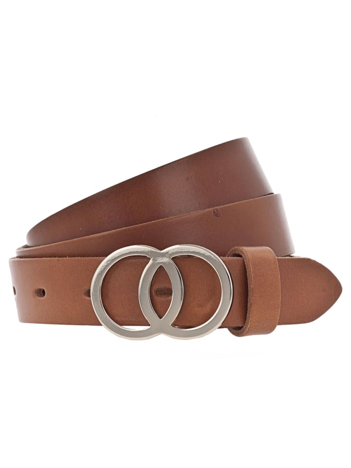 Gürtel Leder cognac