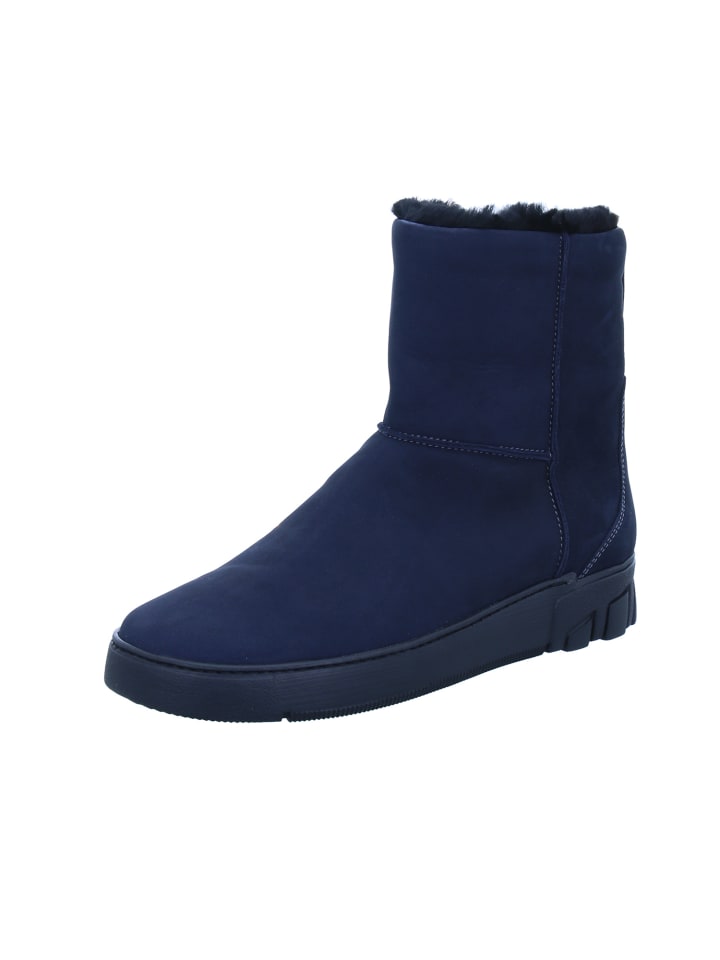 Stiefelette in blau