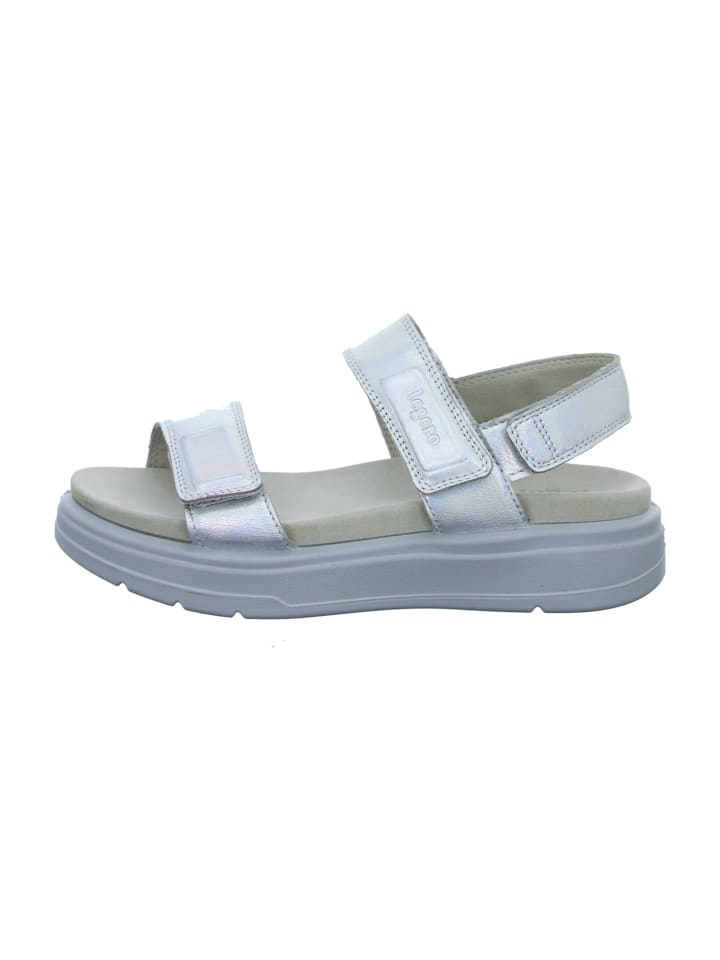 Komfort Sandalen in Silber