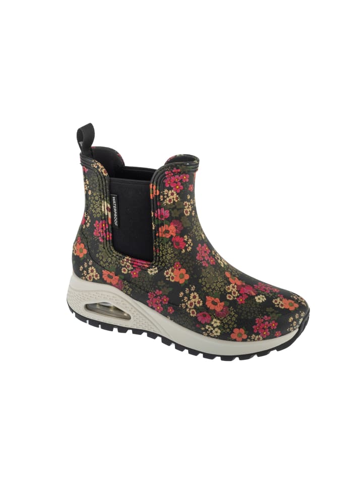 Skechers Uno Rugged - Dancing N The Rain in Schwarz