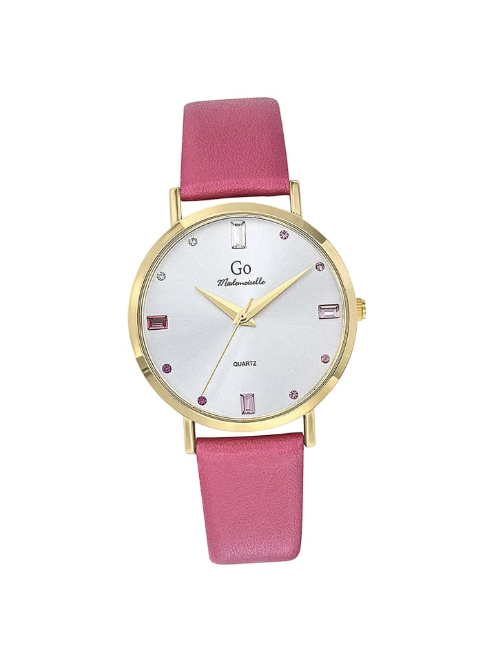 Armbanduhr-Analog pink mittel (ca. 34mm) Girl Only Mademoiselle