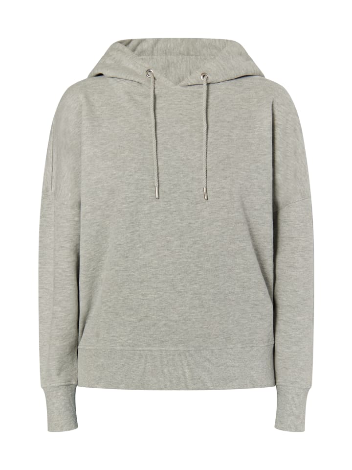 Damen Hoodie in Grau Melange