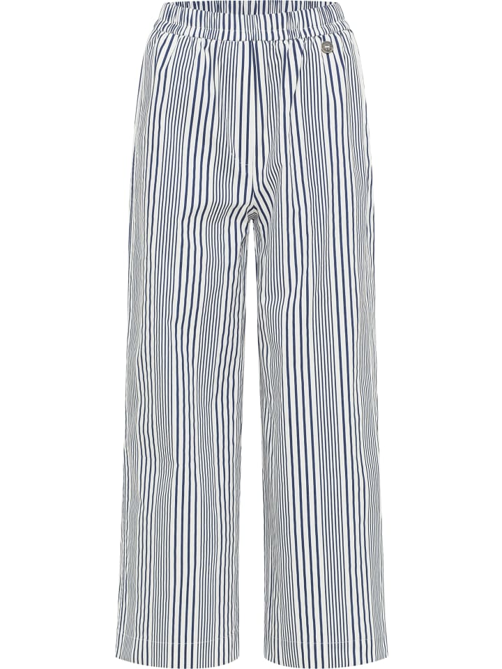 Damen Culotte in Wollweiss Marine