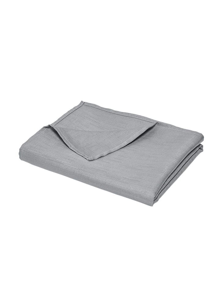 Tischdecke in grau
