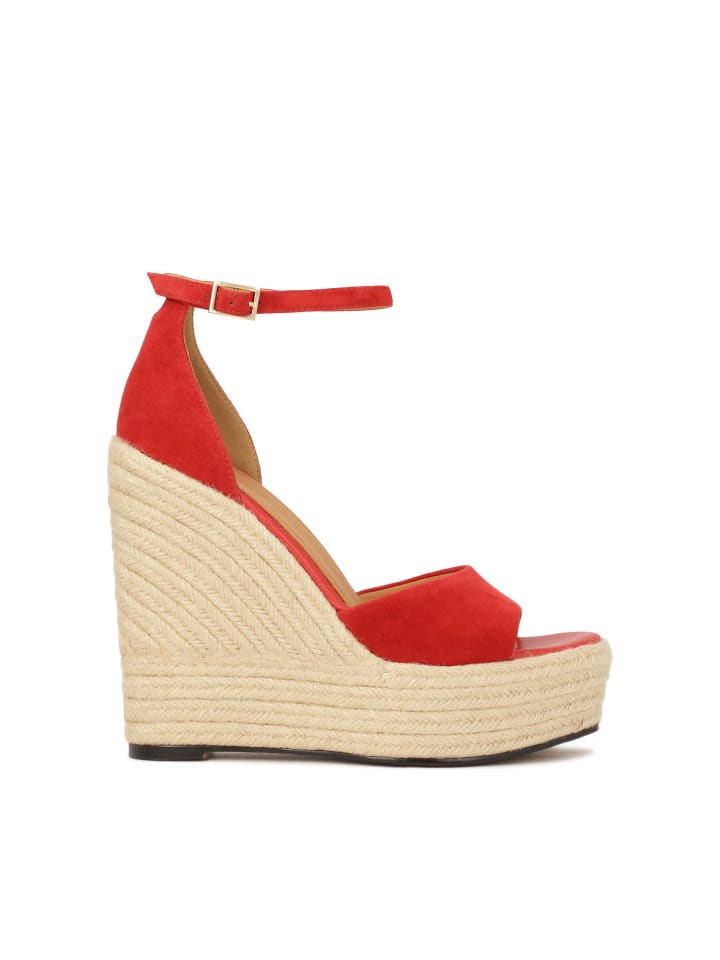 Sandaletten in Rot