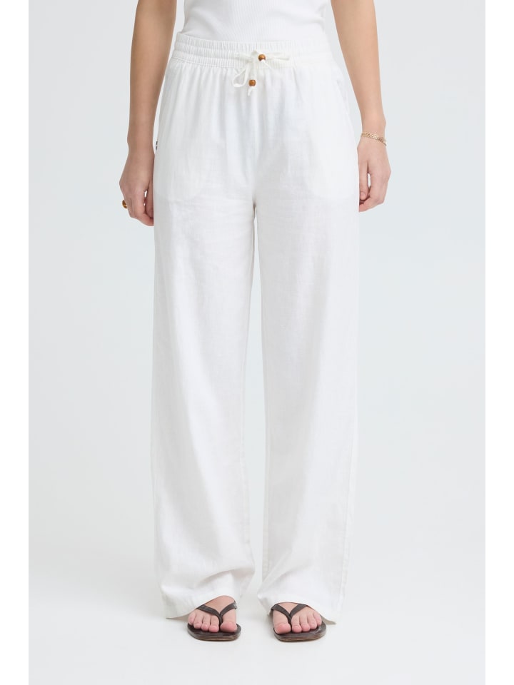 Leinenhose OXAlfa in Weiß