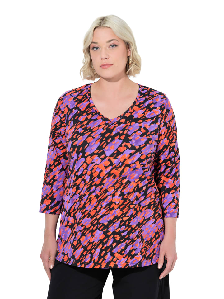Longshirt in schwarz