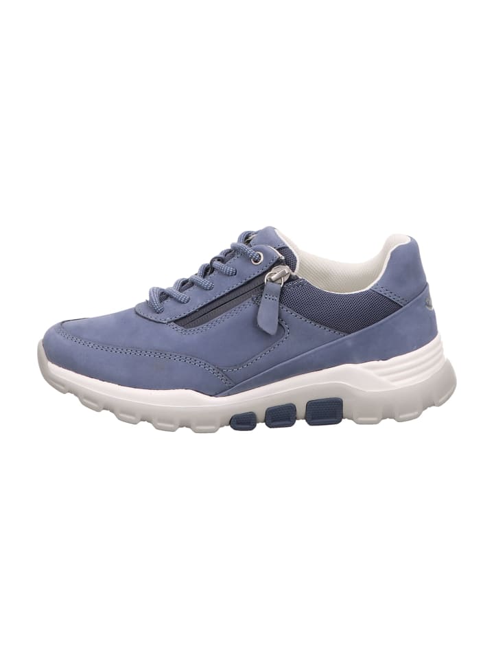 Komfort Schnürschuhe in Blau