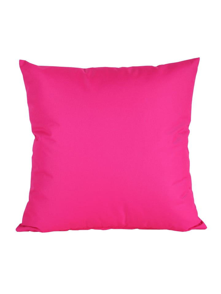 1x Outdoor Kissenhülle 45x45cm Uni in Pink