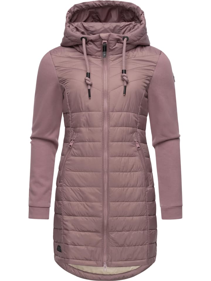Steppmantel Lucinda Long in Mauve24