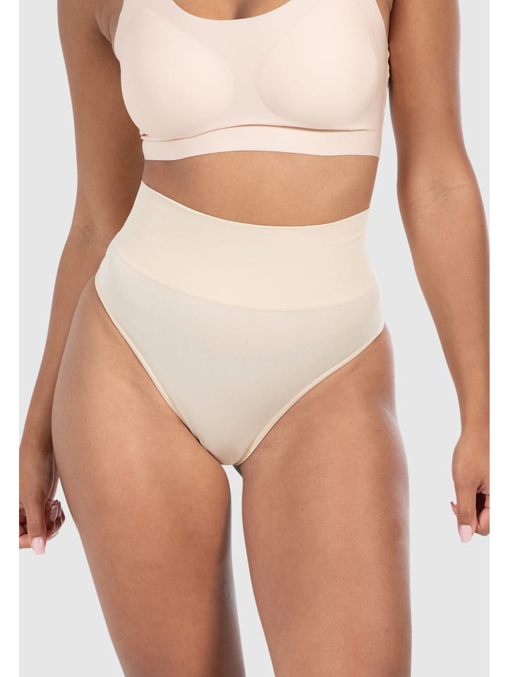 Mid Waist String Nysa in Nude