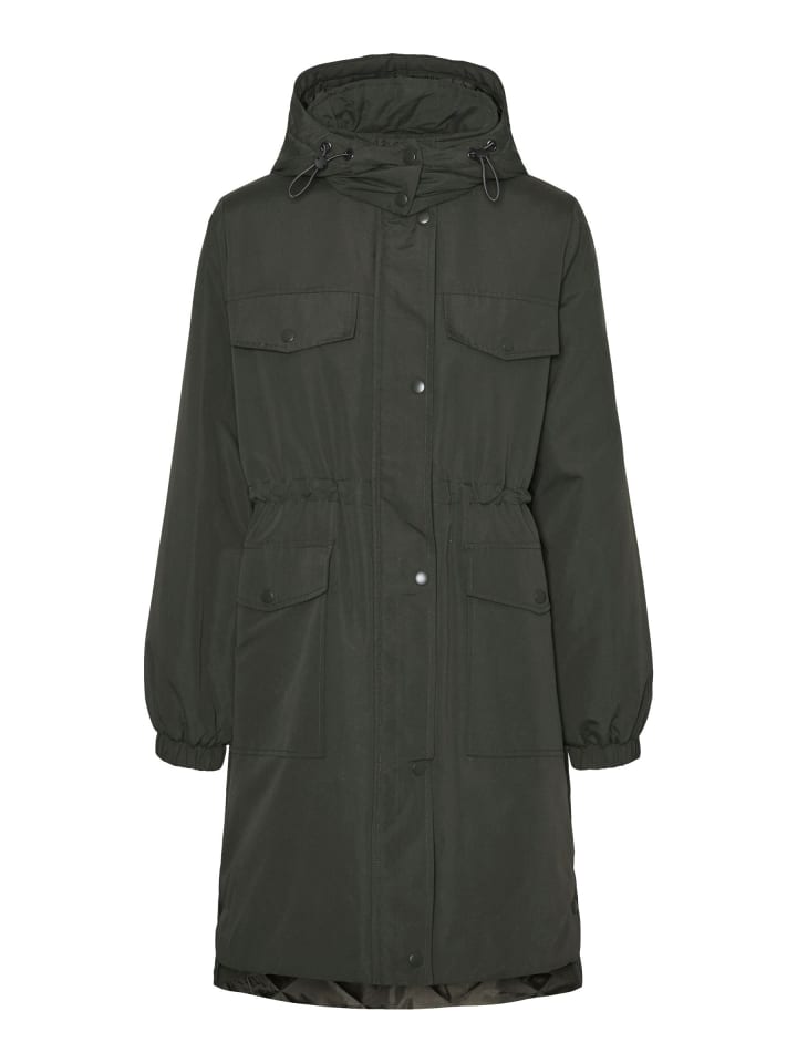 Langer Parka in Peat