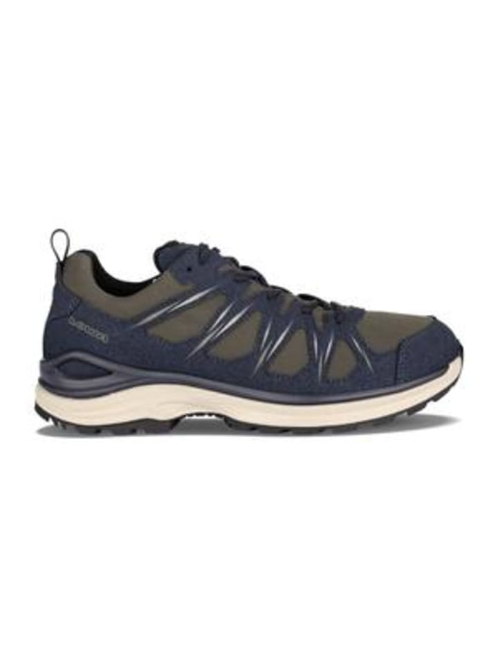 Schnürschuh in blau