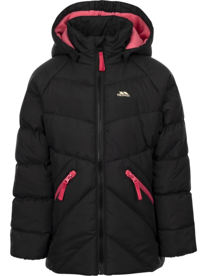 Kinder Winterjacke "Annah Casual Jacket" in Schwarz
