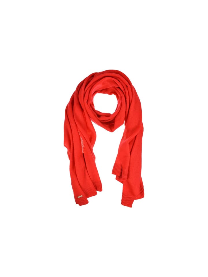 Schal in rot