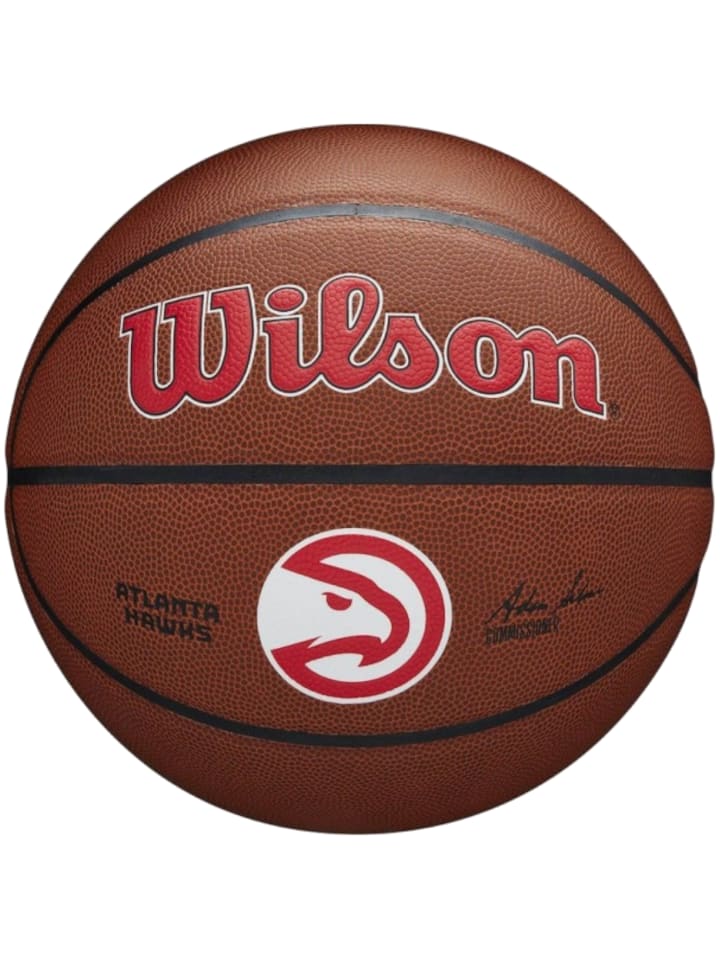 Wilson Team Alliance Atlanta Hawks Ball in Braun