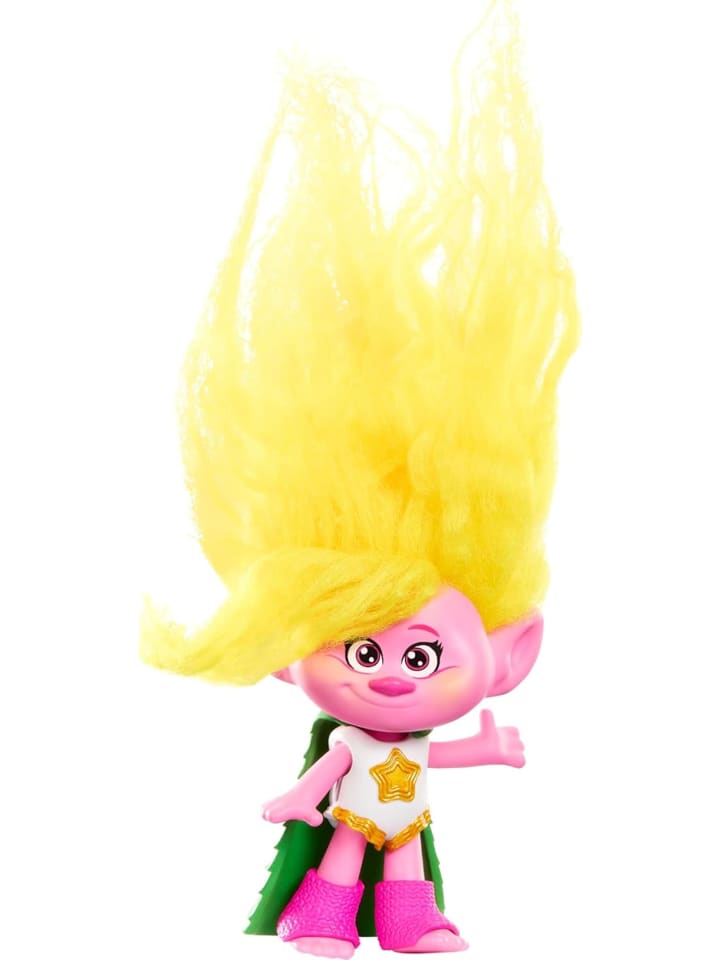 DREAMWORKS TROLLS Gemeinsam Stark Königin Poppy Plüschhaar 3+ HNF07
